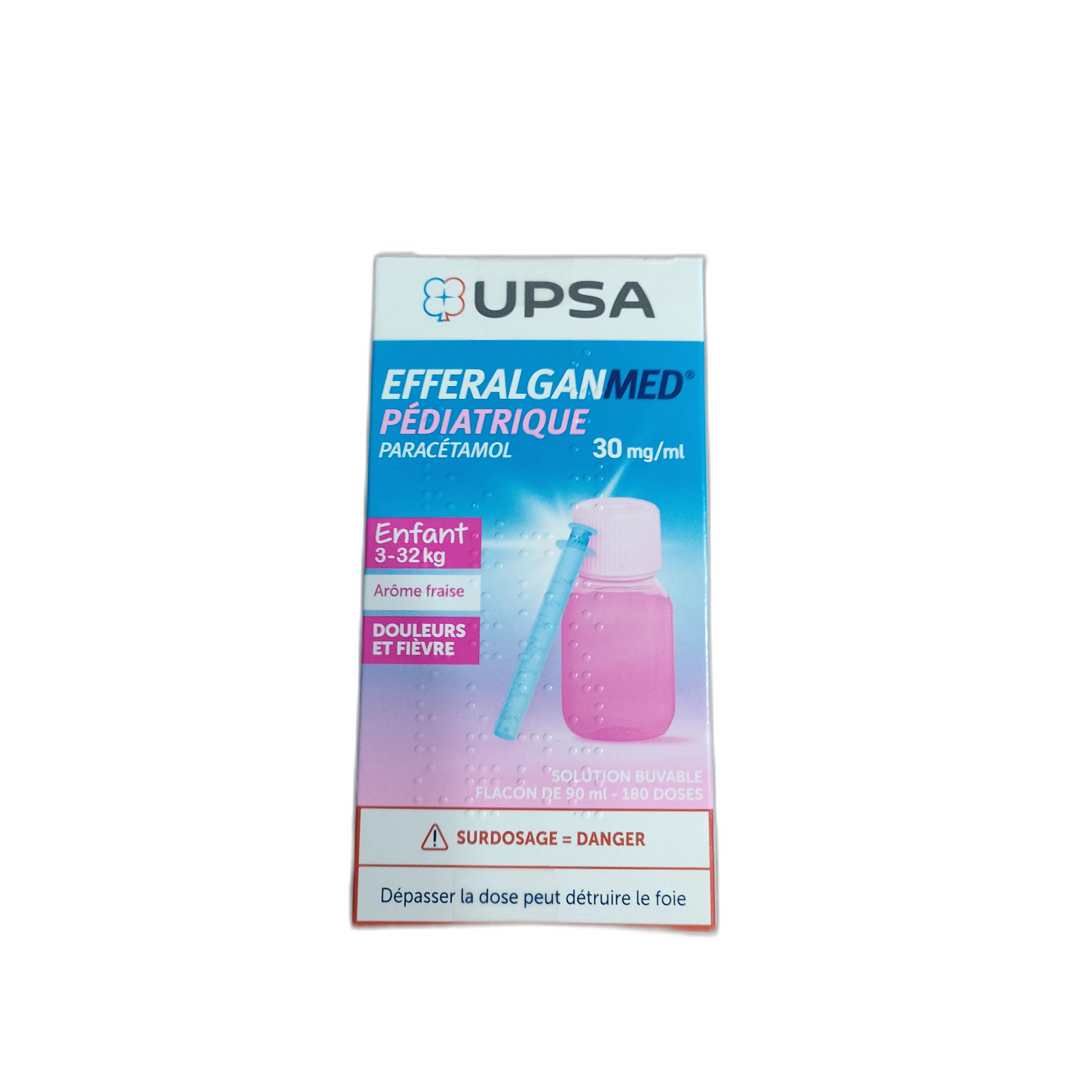 EfferalganMed Pediatrique — available at pharmacies in Cambodia on PharmKulen