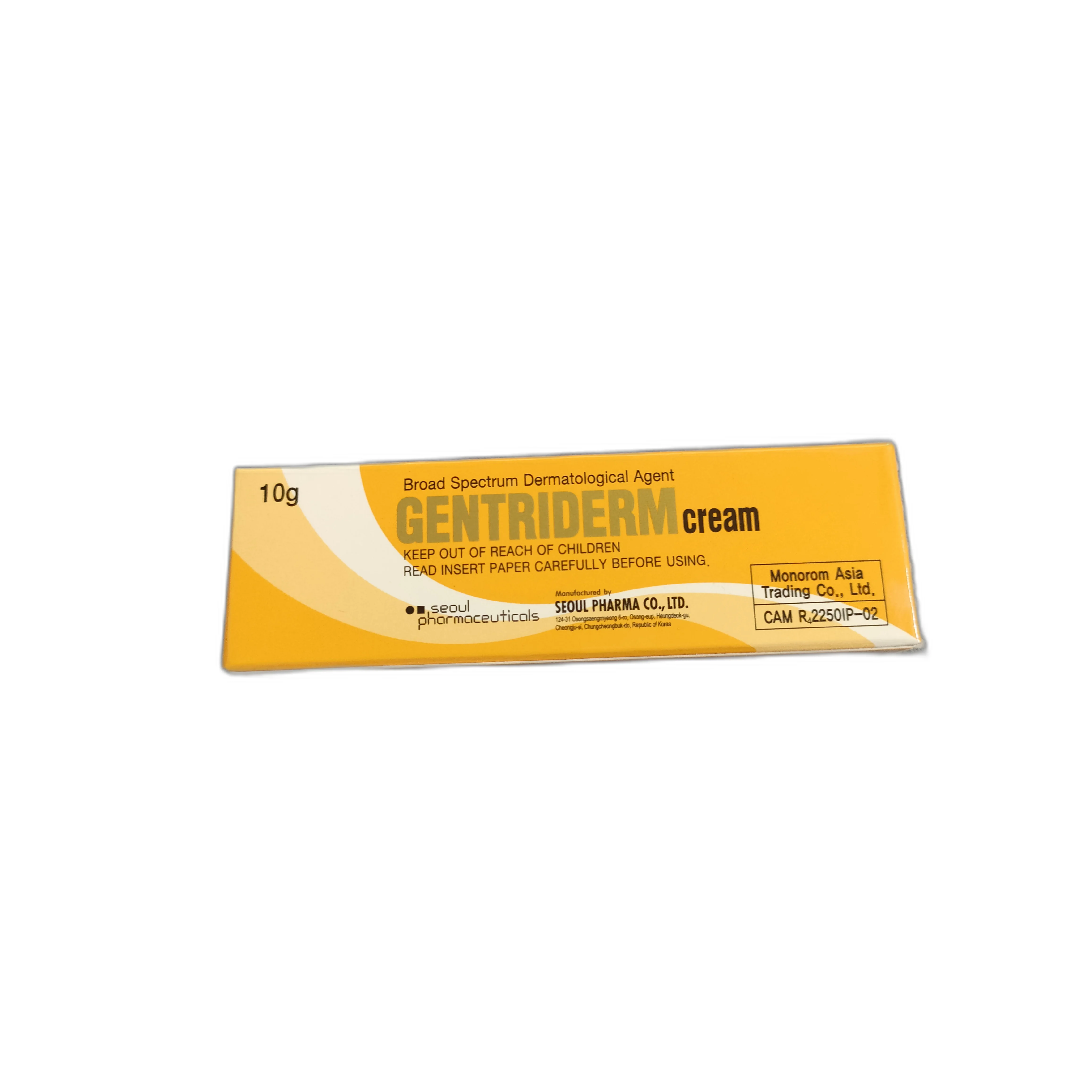 Gentriderm Cream — available at pharmacies in Cambodia on PharmKulen