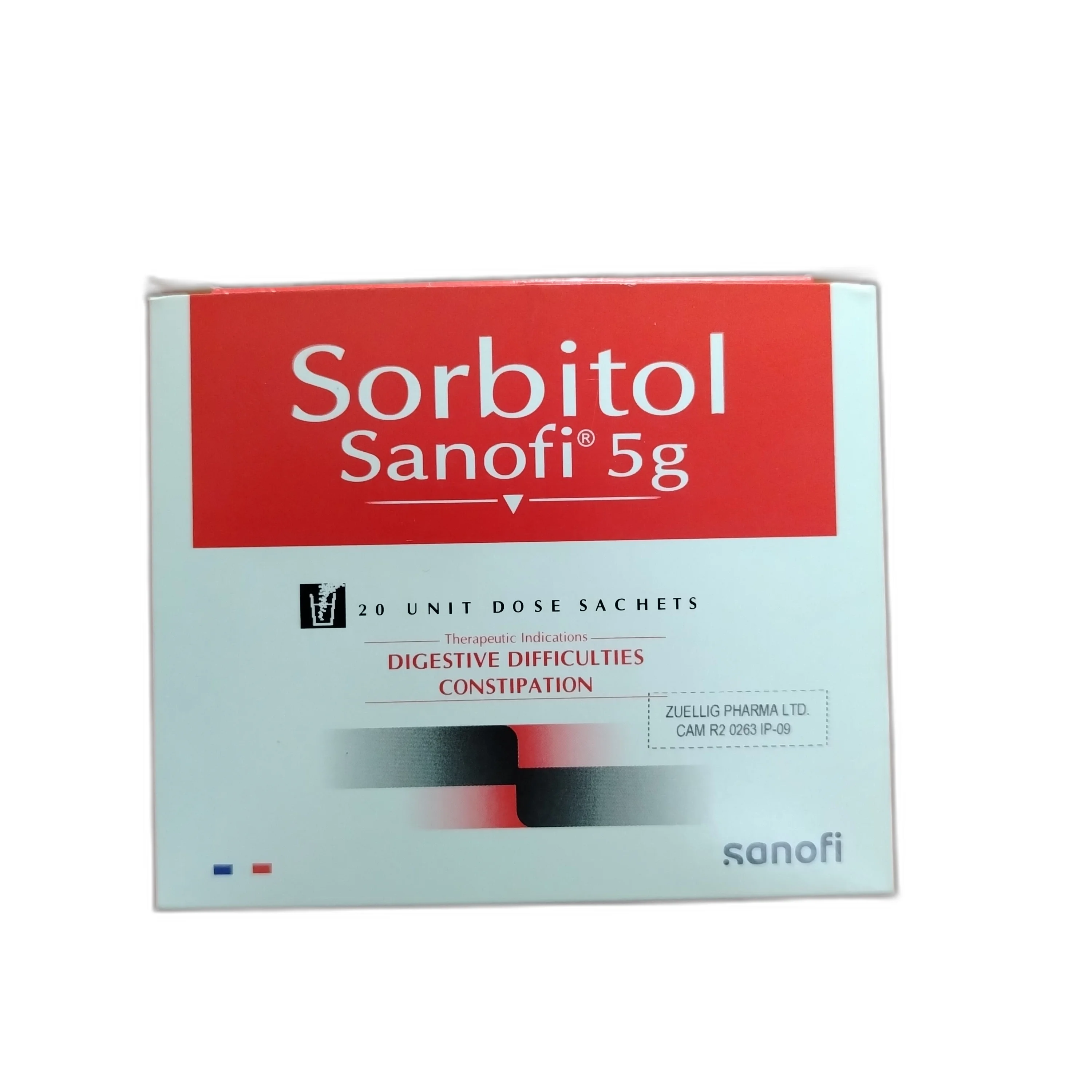 Sorbitol Sanofi — available at pharmacies in Cambodia on PharmKulen