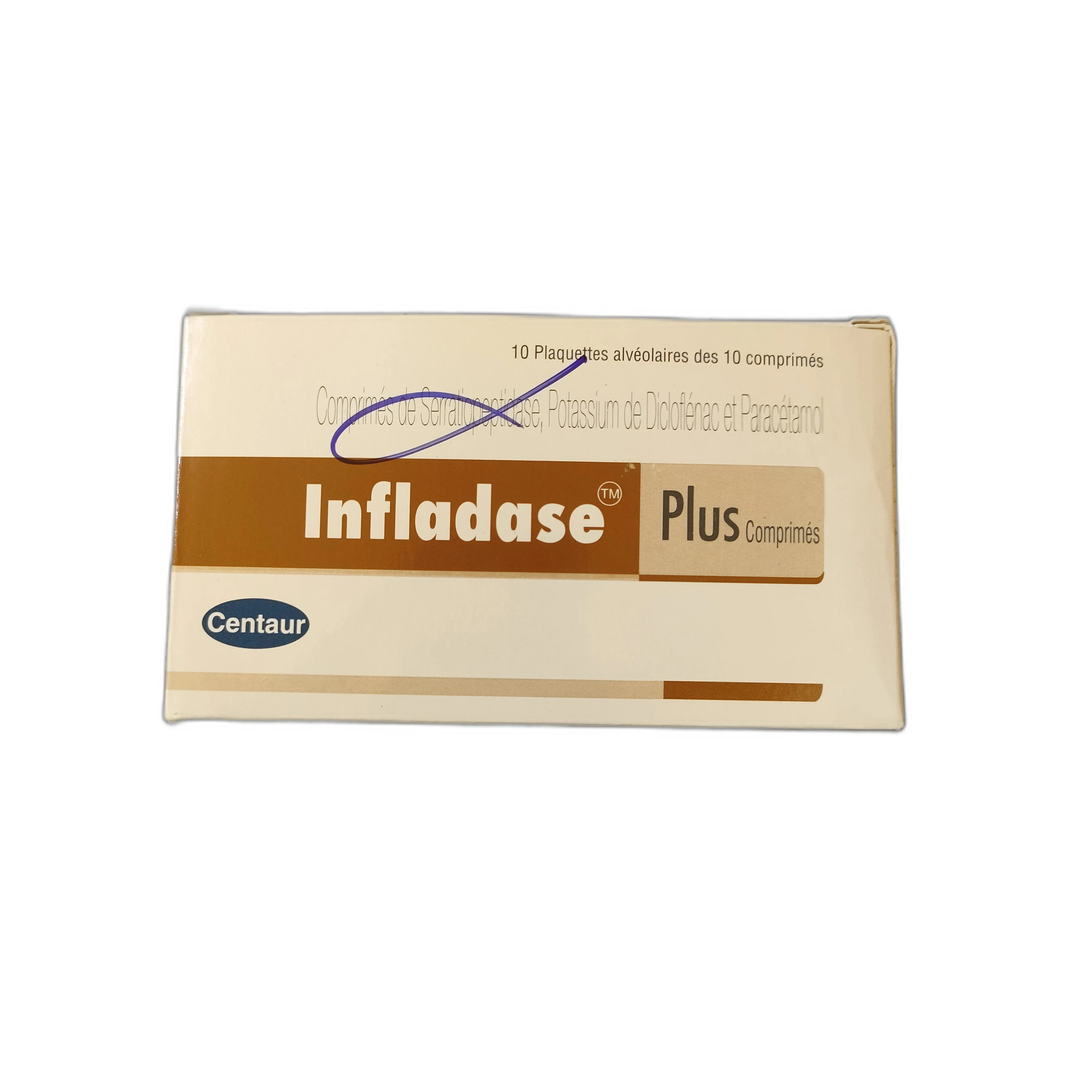Infladase Plus — available at pharmacies in Cambodia on PharmKulen