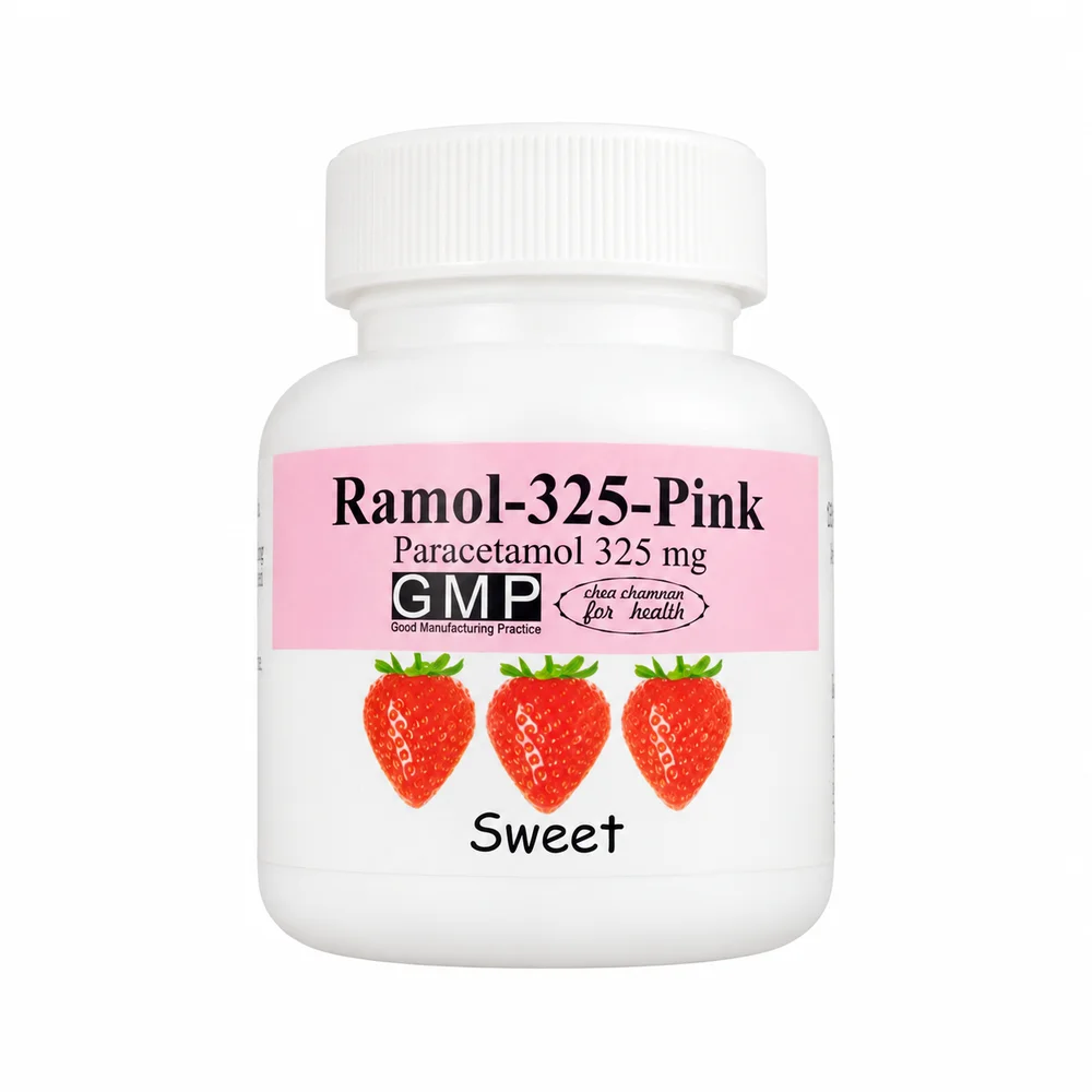 Ramol-325-Pink — available at pharmacies in Cambodia on PharmKulen