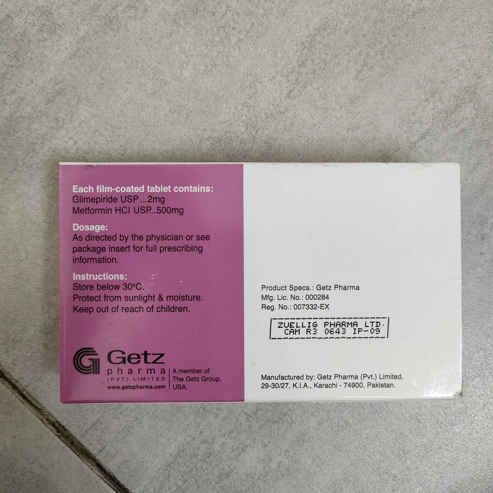 Getformin — available at pharmacies in Cambodia on PharmKulen