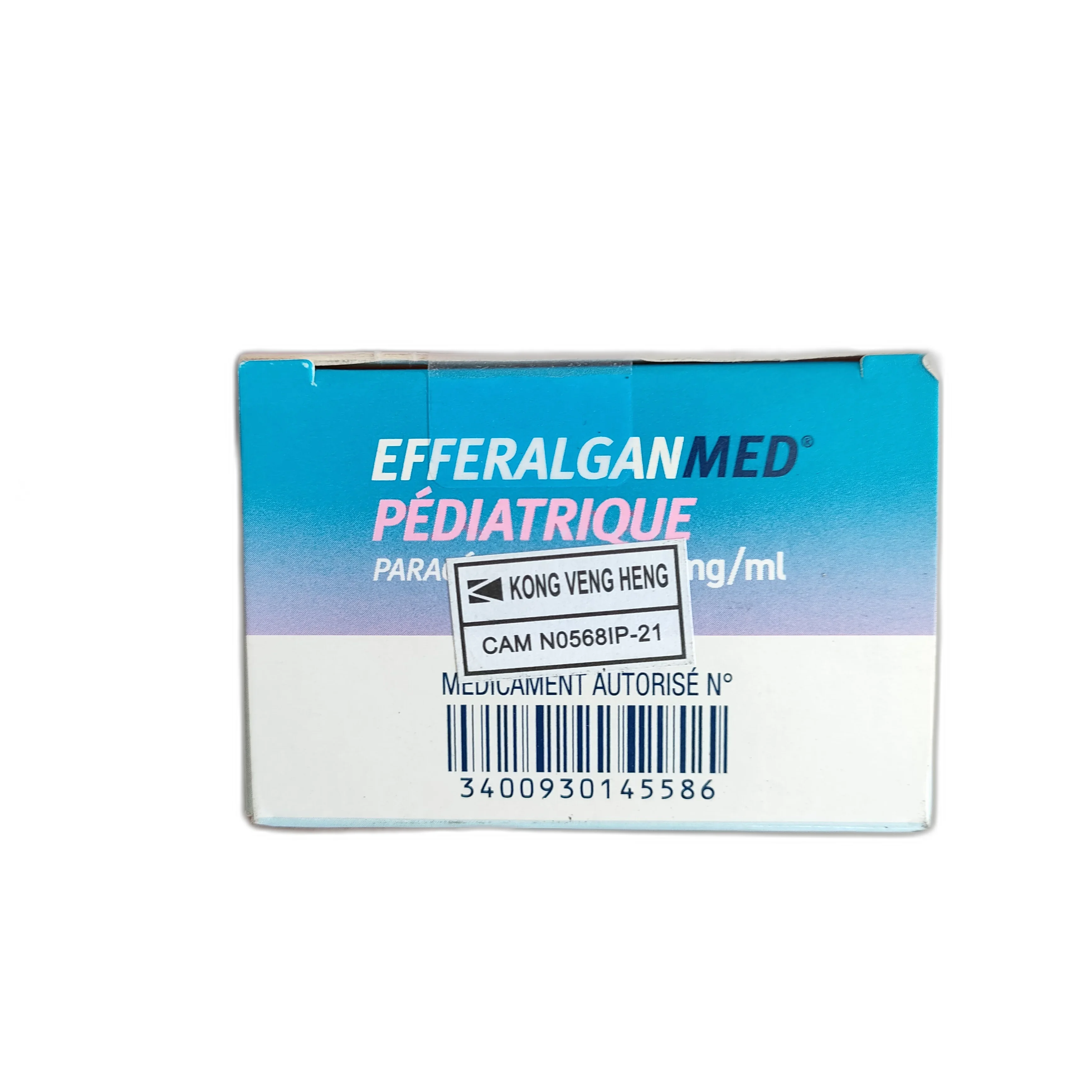 Efferalganmed Pediatrique — available at pharmacies in Cambodia on PharmKulen