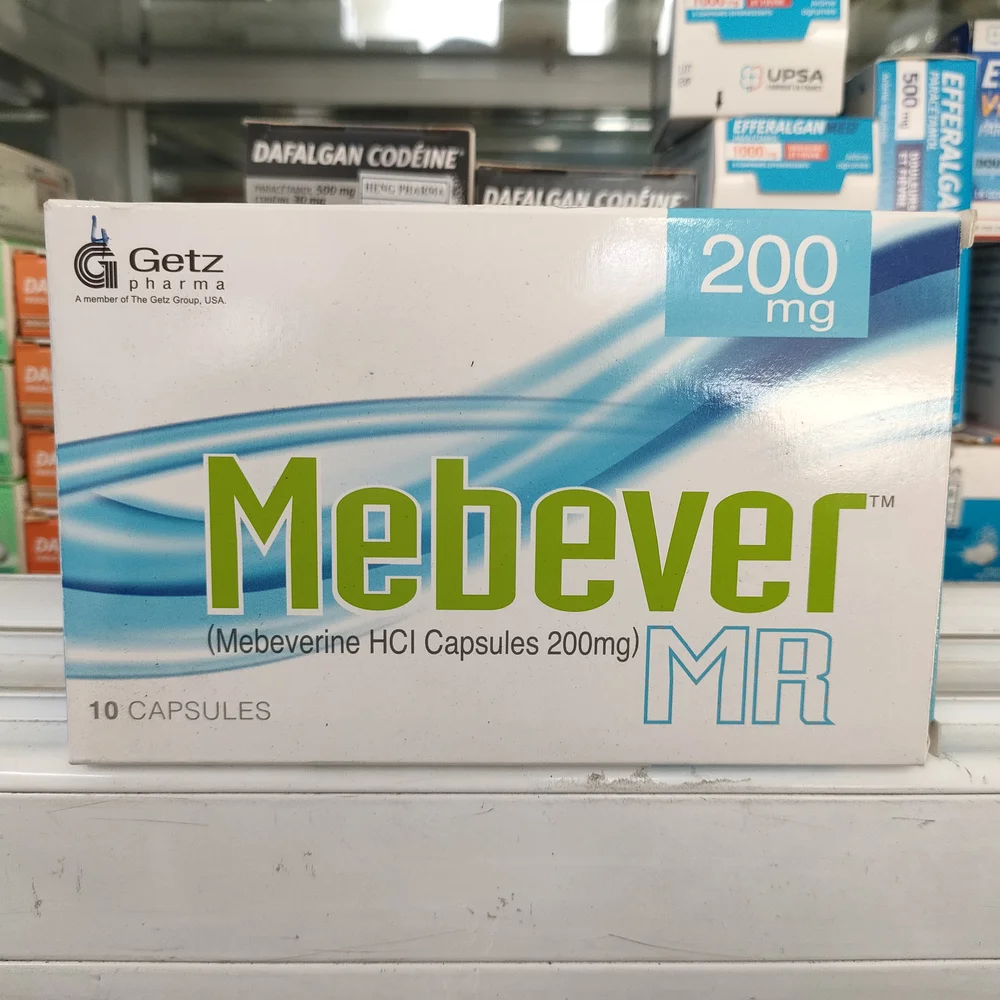 Mebever MR 200 mg — available at pharmacies in Cambodia on PharmKulen