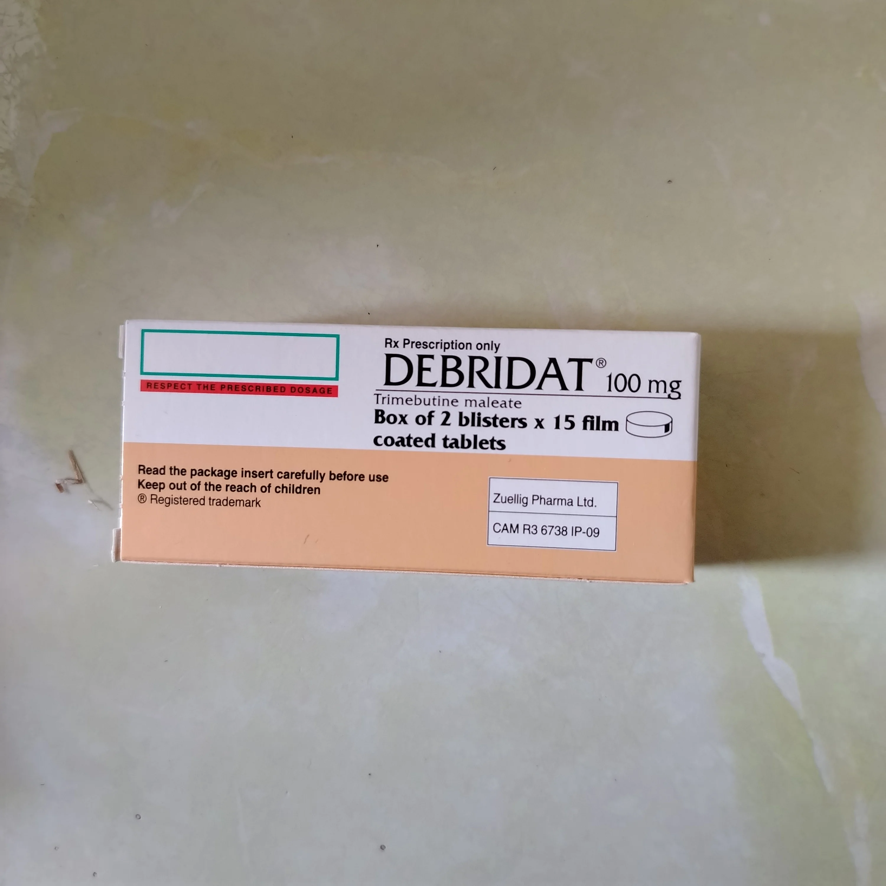 Debridat 100mg — available at pharmacies in Cambodia on PharmKulen