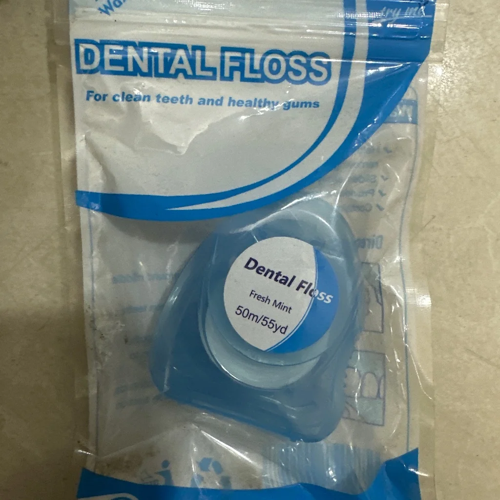 Dental floss  — available at pharmacies in Cambodia on PharmKulen