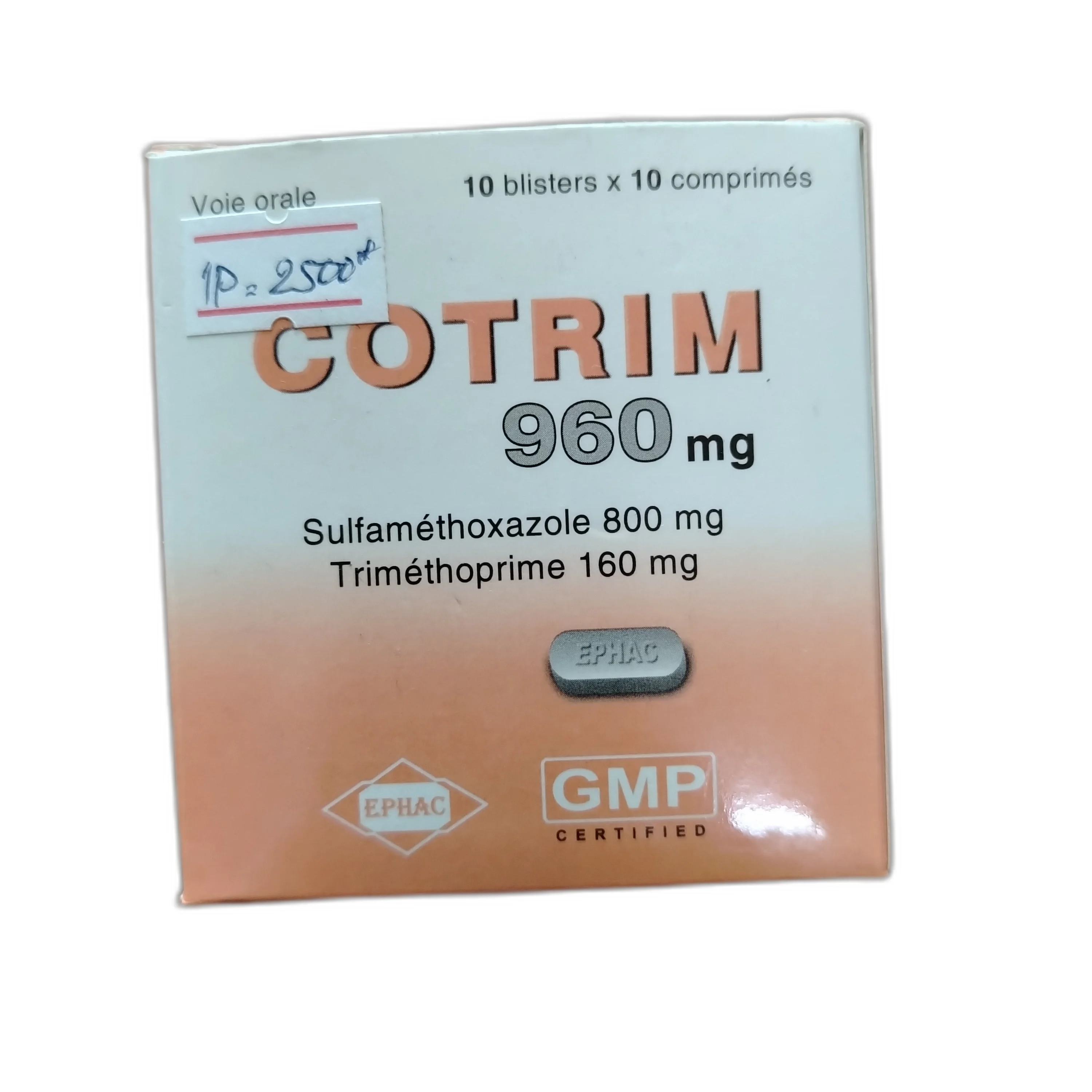 Cotrim — available at pharmacies in Cambodia on PharmKulen