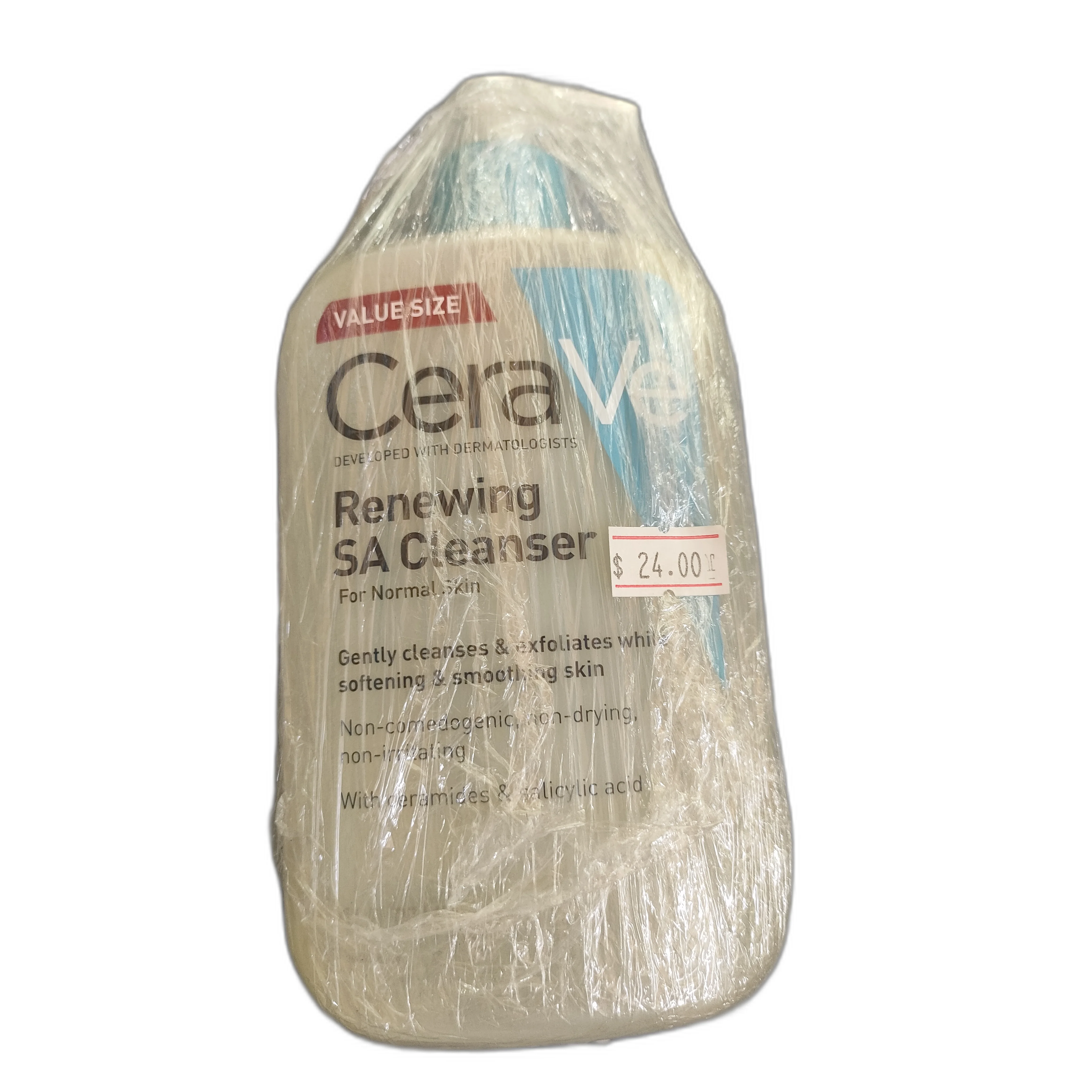 Cerave Renewing SA Cleanser — available at pharmacies in Cambodia on PharmKulen