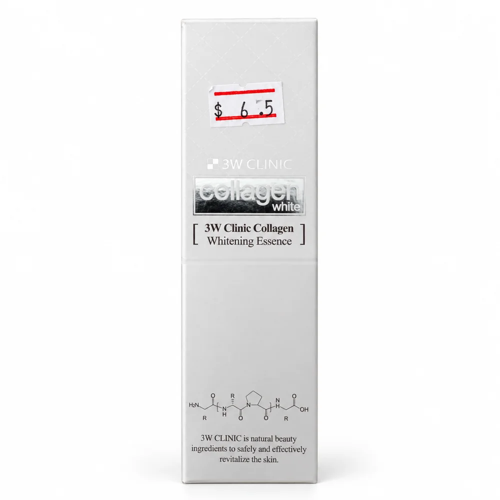 3W Clinic Collagen Whitening Essence — available at pharmacies in Cambodia on PharmKulen