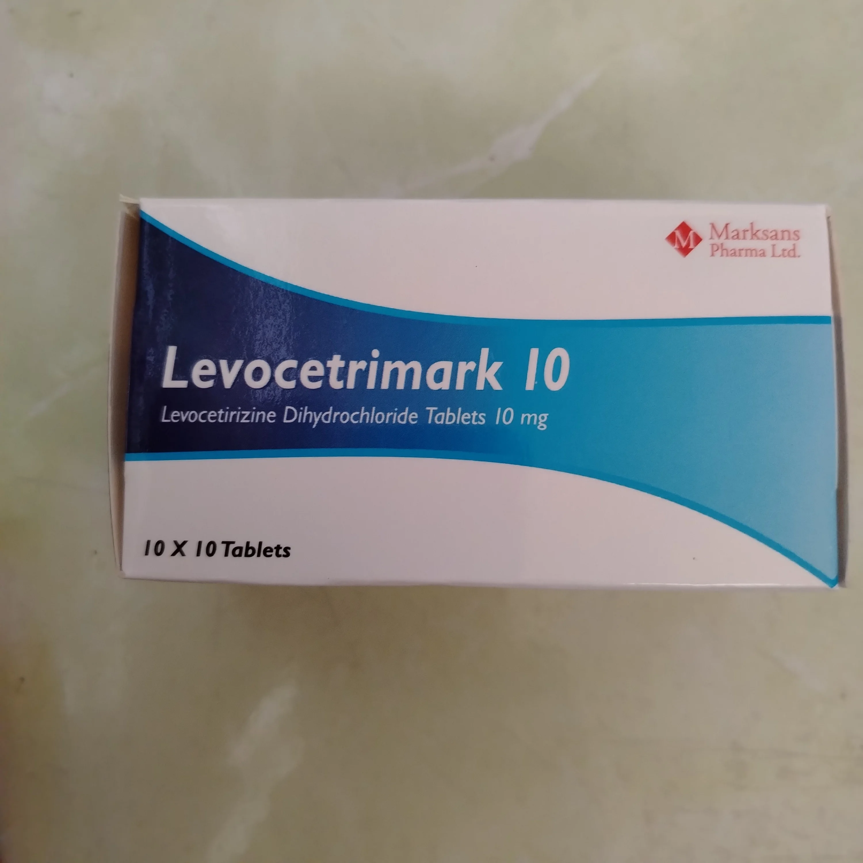 Levocetrimark 10 — available at pharmacies in Cambodia on PharmKulen