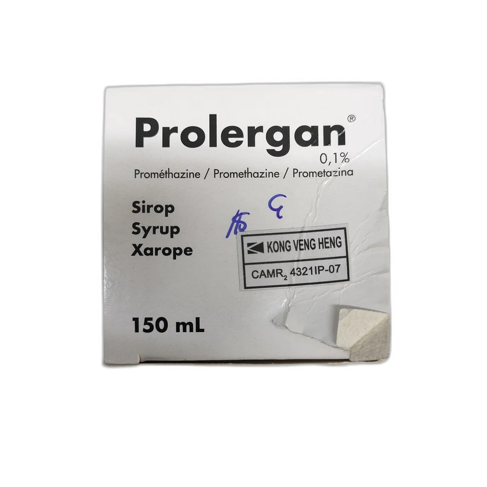 Prolergan — available at pharmacies in Cambodia on PharmKulen