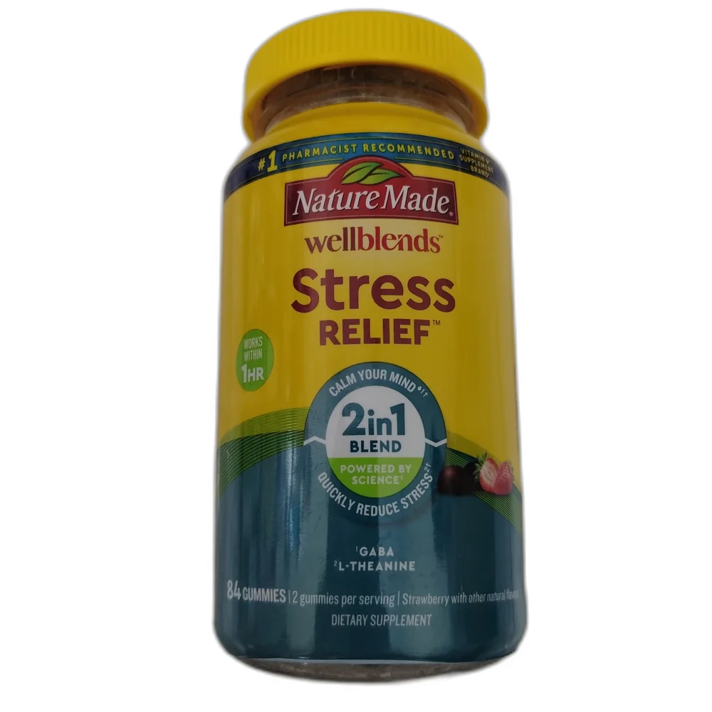 Nature Made Wellblends Stress Relief — available at pharmacies in Cambodia on PharmKulen