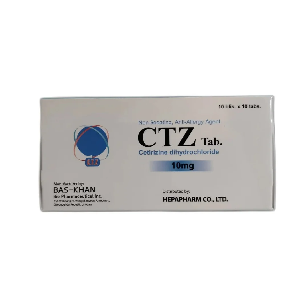 CTZ — available at pharmacies in Cambodia on PharmKulen