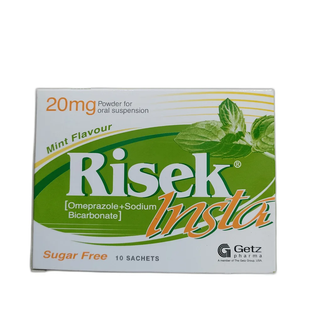 Risek Insta — available at pharmacies in Cambodia on PharmKulen