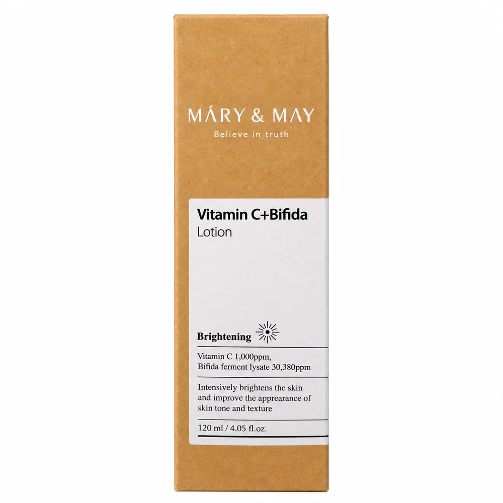 Mary & May Vitamin C + Bifida Lotion — available at pharmacies in Cambodia on PharmKulen