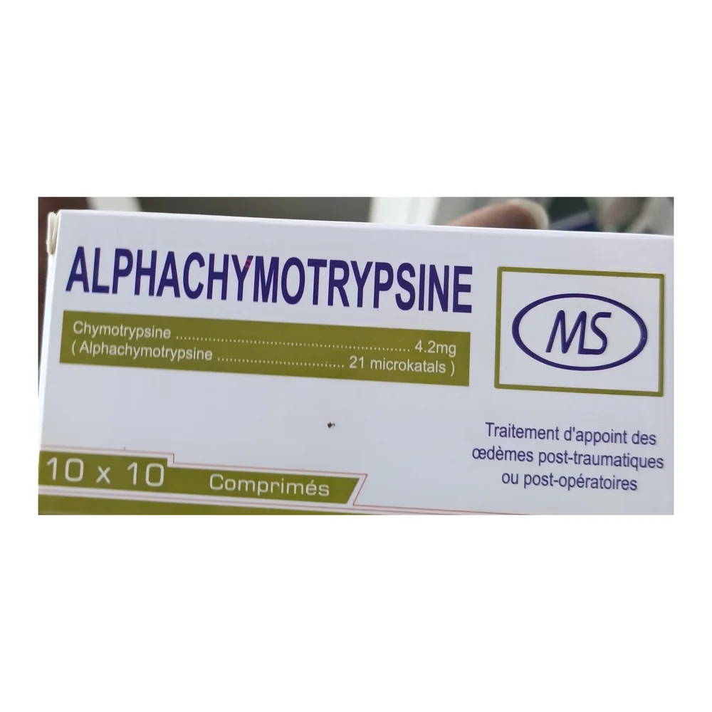 Alphachymotrypsine MS — available at pharmacies in Cambodia on PharmKulen