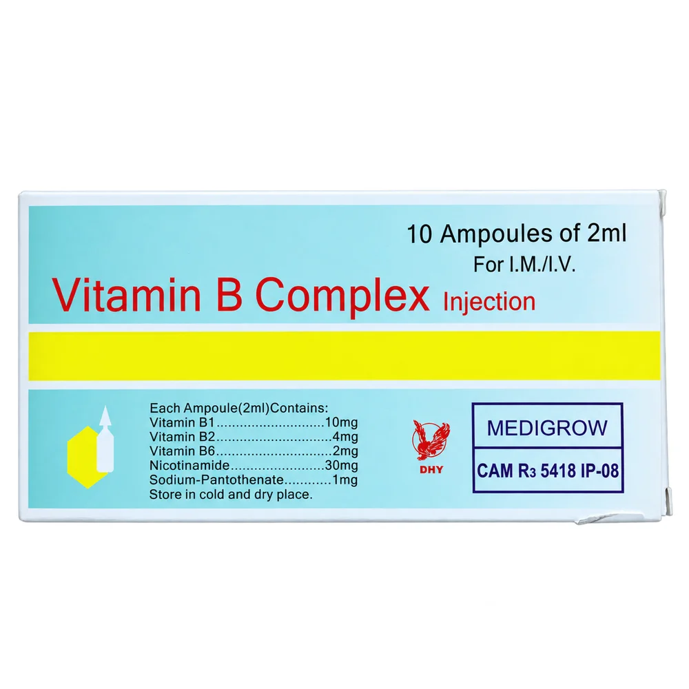 Vitamin B-Complex (Ningbo DHY) — available at pharmacies in Cambodia on PharmKulen