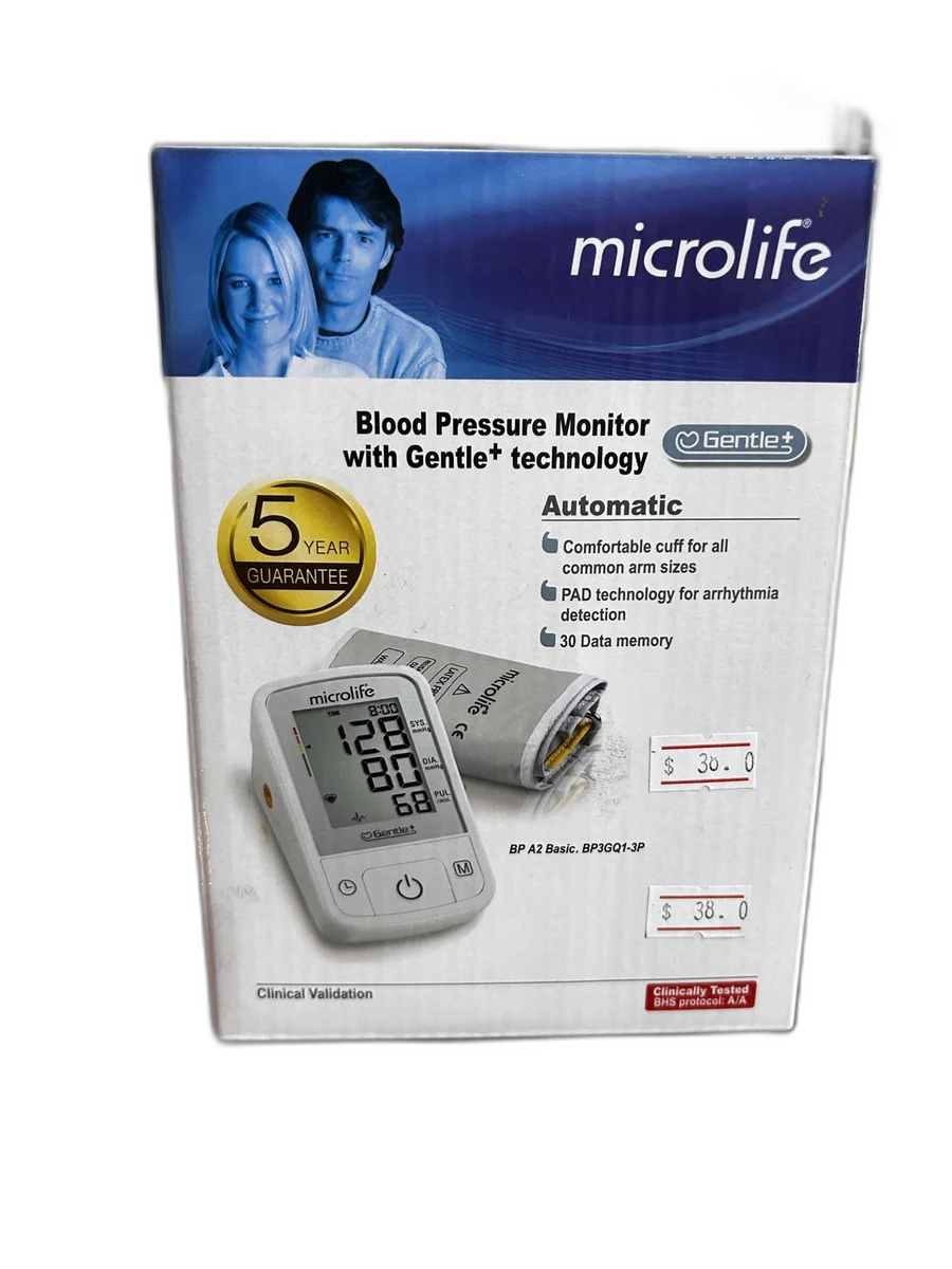 Microlife BP A2 Basic — available at pharmacies in Cambodia on PharmKulen