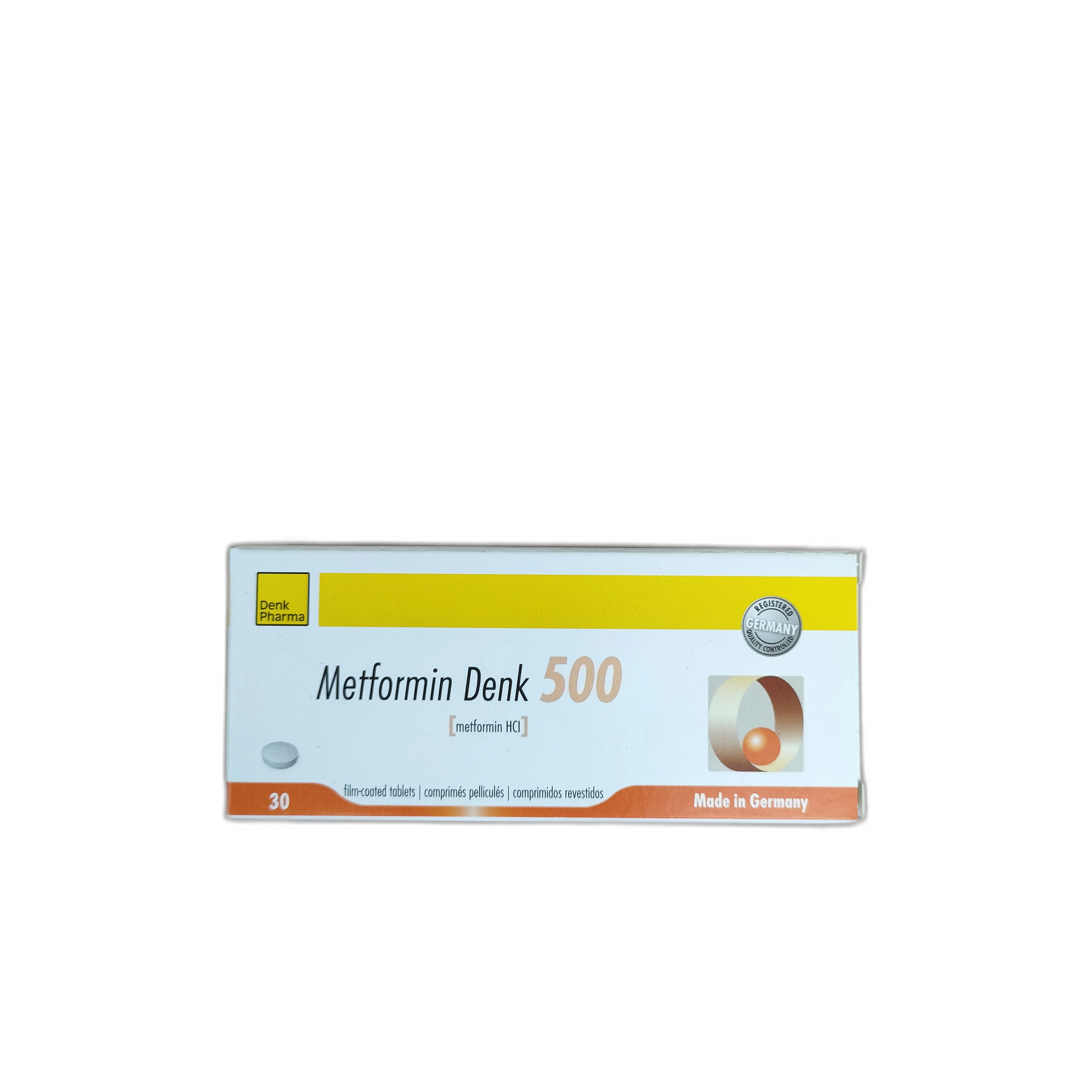 Metformin Denk 500 — available at pharmacies in Cambodia on PharmKulen