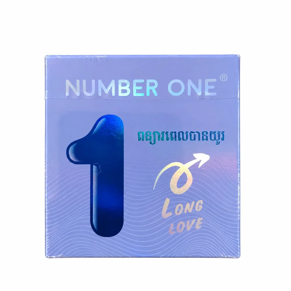 Number 1 Long Love Condom — available at pharmacies in Cambodia on PharmKulen
