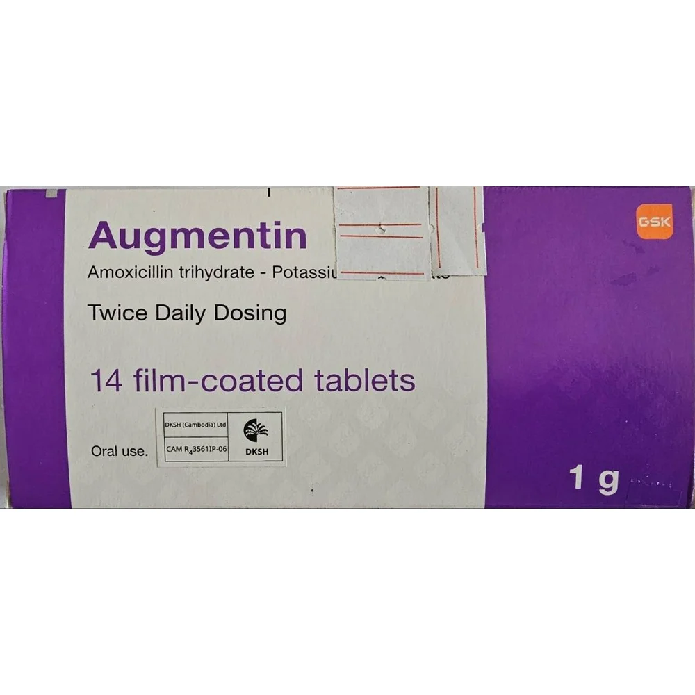 Augmentin — available at pharmacies in Cambodia on PharmKulen