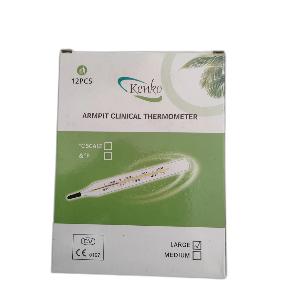 Kenko Armpit Clinical Thermometer — available at pharmacies in Cambodia on PharmKulen