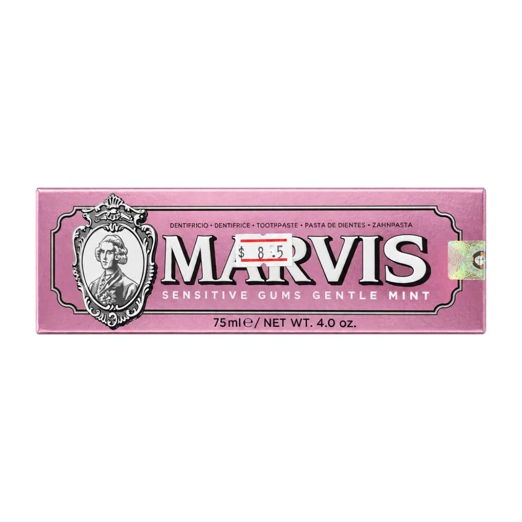 Marvis Sensitive Gums Gentle Mint — available at pharmacies in Cambodia on PharmKulen