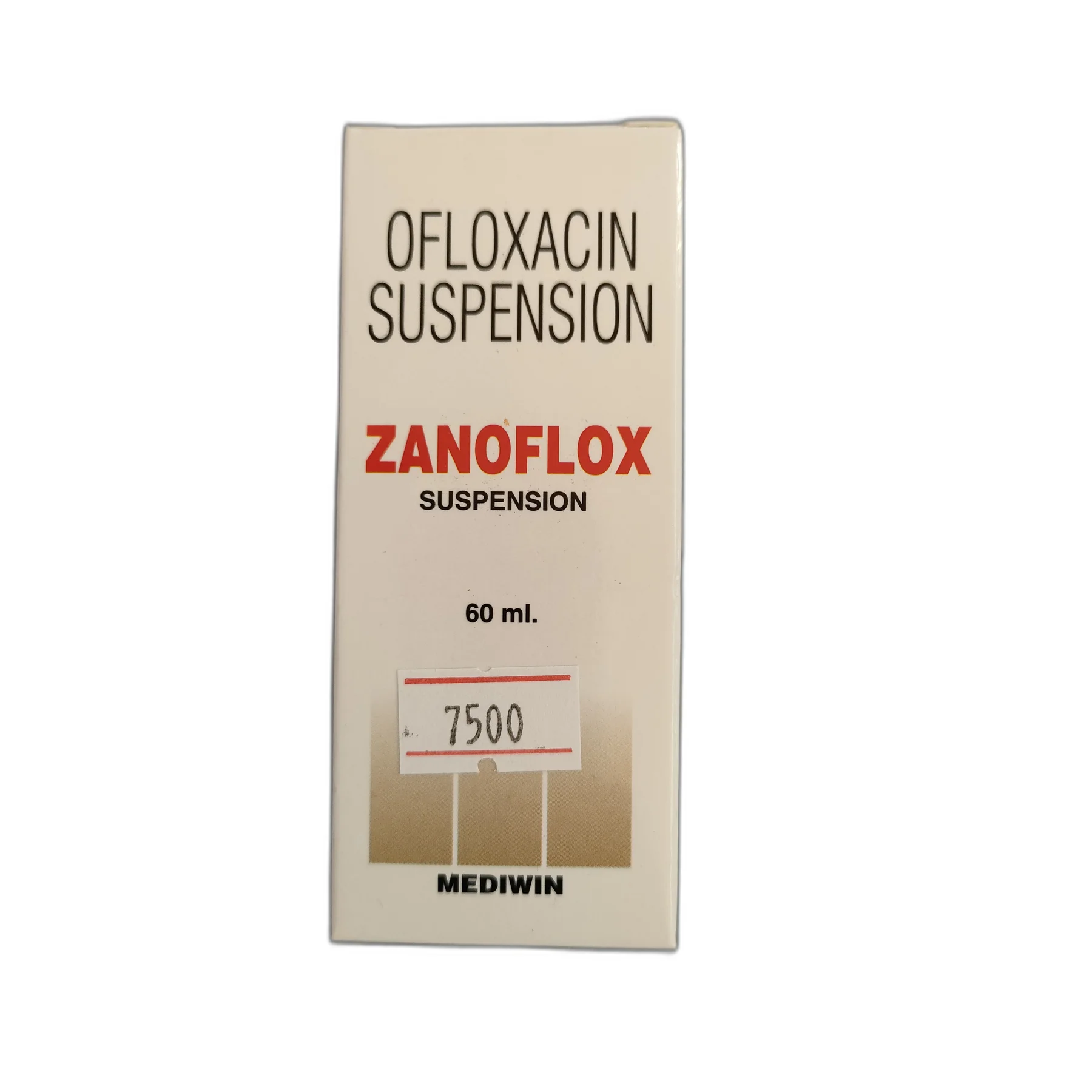 Zanoflox Suspension — available at pharmacies in Cambodia on PharmKulen