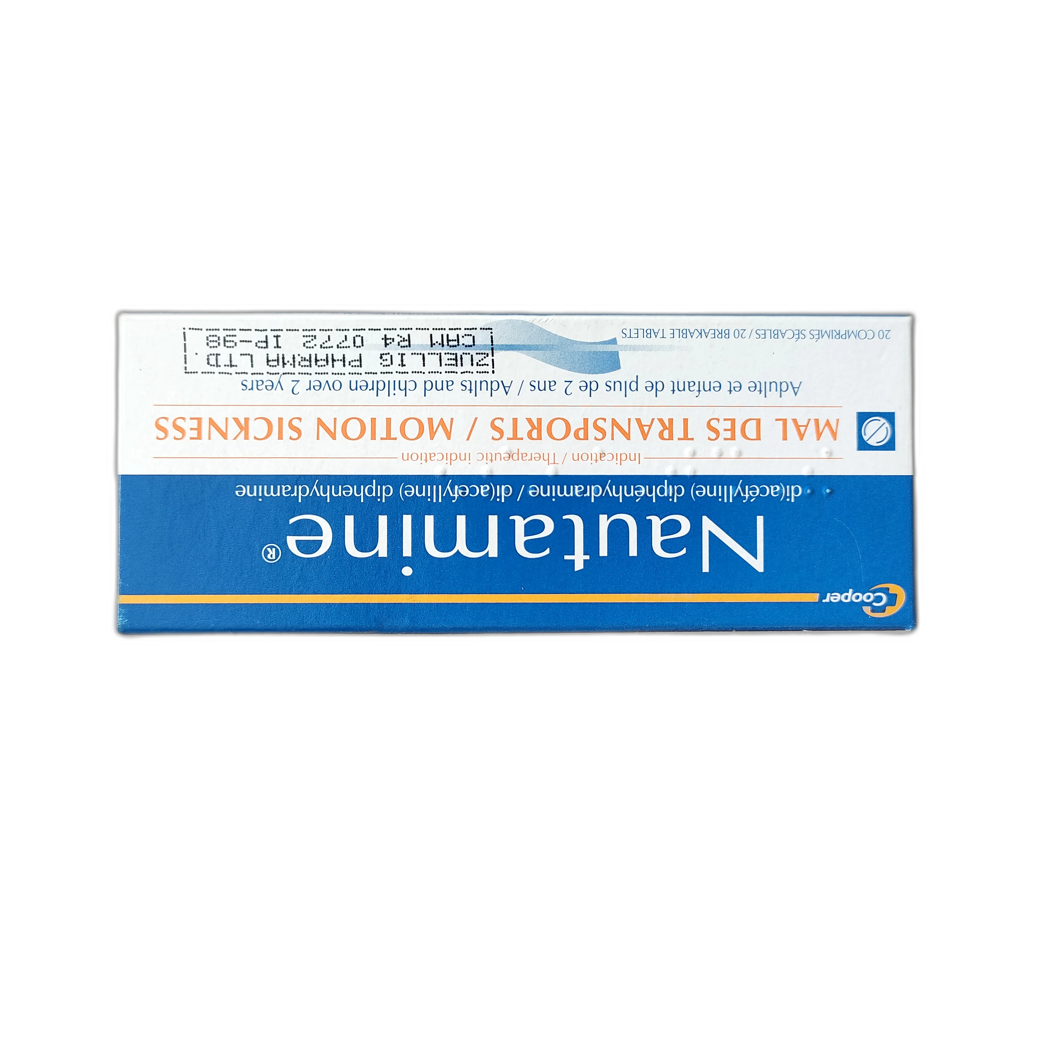 Nautamine — available at pharmacies in Cambodia on PharmKulen