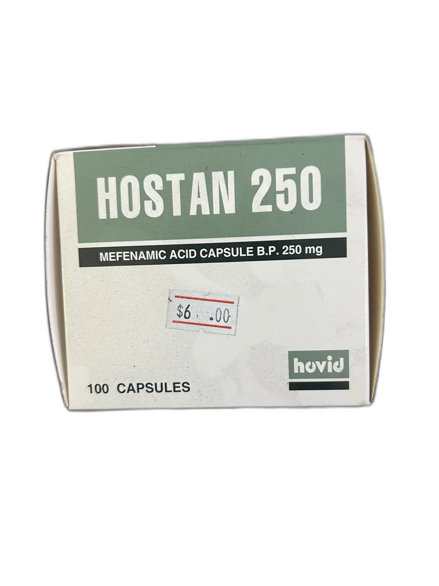 HOSTAN 250 mg — available at pharmacies in Cambodia on PharmKulen