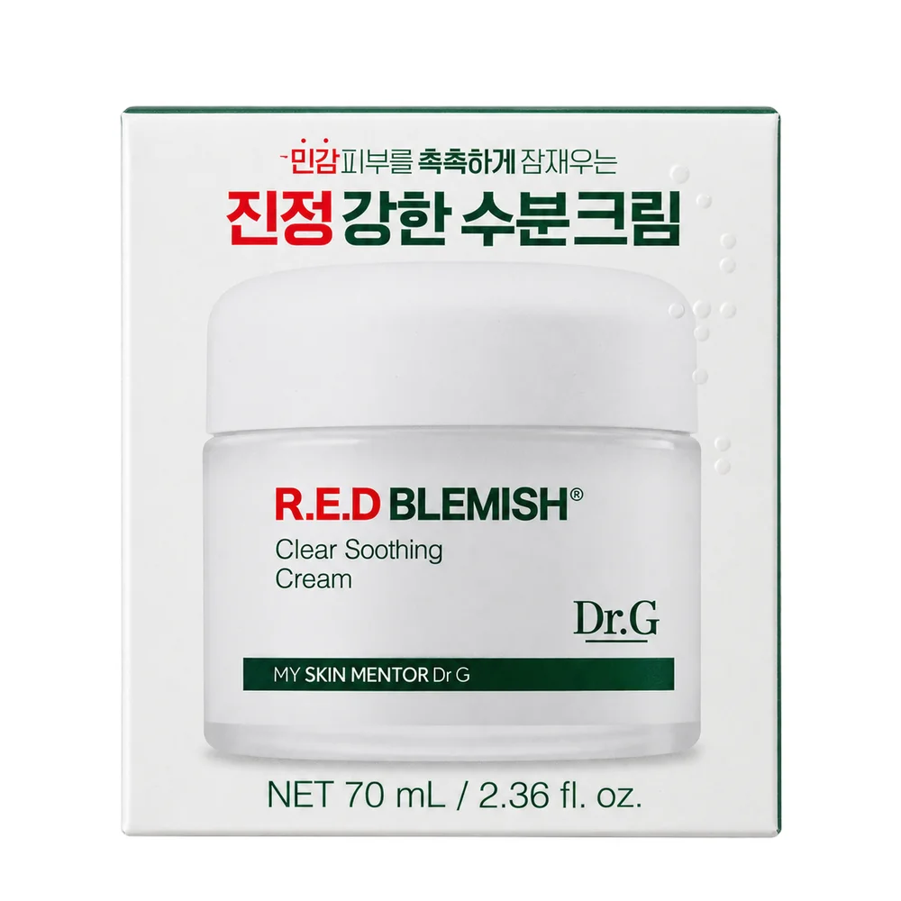 Dr.G R.E.D Blemish Clear Soothing Cream — available at pharmacies in Cambodia on PharmKulen