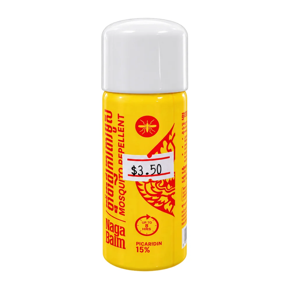 Naga Balm Mosquito Repellent Spray — available at pharmacies in Cambodia on PharmKulen