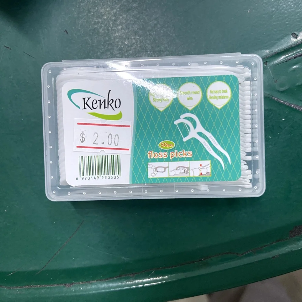Floss Picks — available at pharmacies in Cambodia on PharmKulen