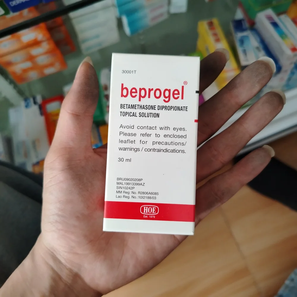 Beprogel — available at pharmacies in Cambodia on PharmKulen