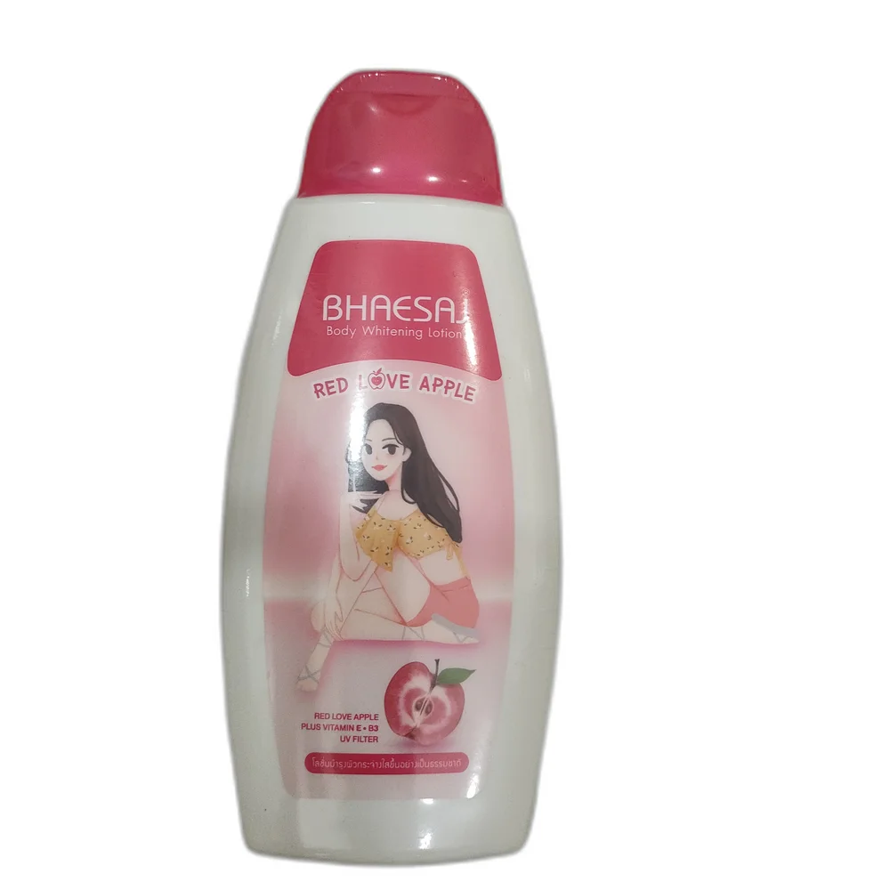 Bhaesaj Body Whitening Lotion Red Love Apple — available at pharmacies in Cambodia on PharmKulen