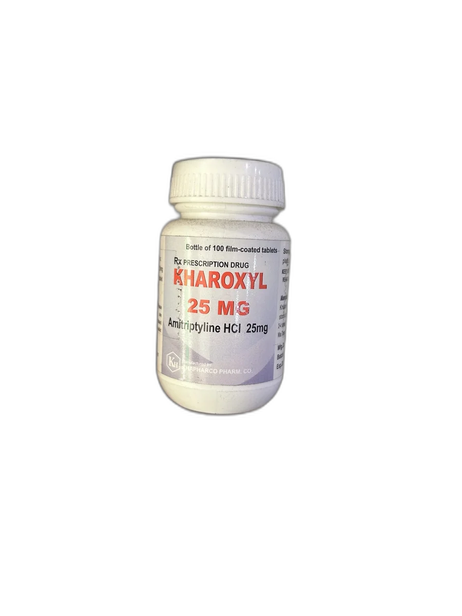KHAROXYL 25 mg — available at pharmacies in Cambodia on PharmKulen