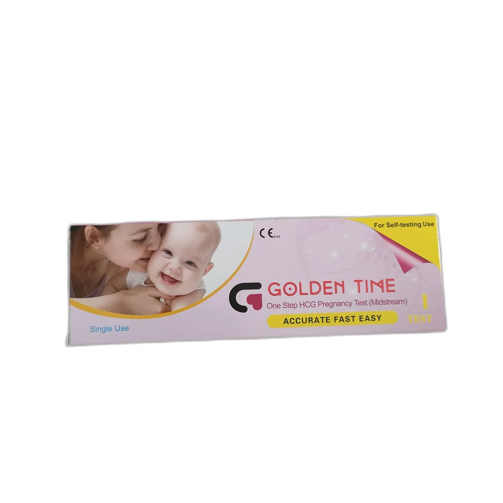 Golden Time One Step HCG Pregnancy Test — available at pharmacies in Cambodia on PharmKulen