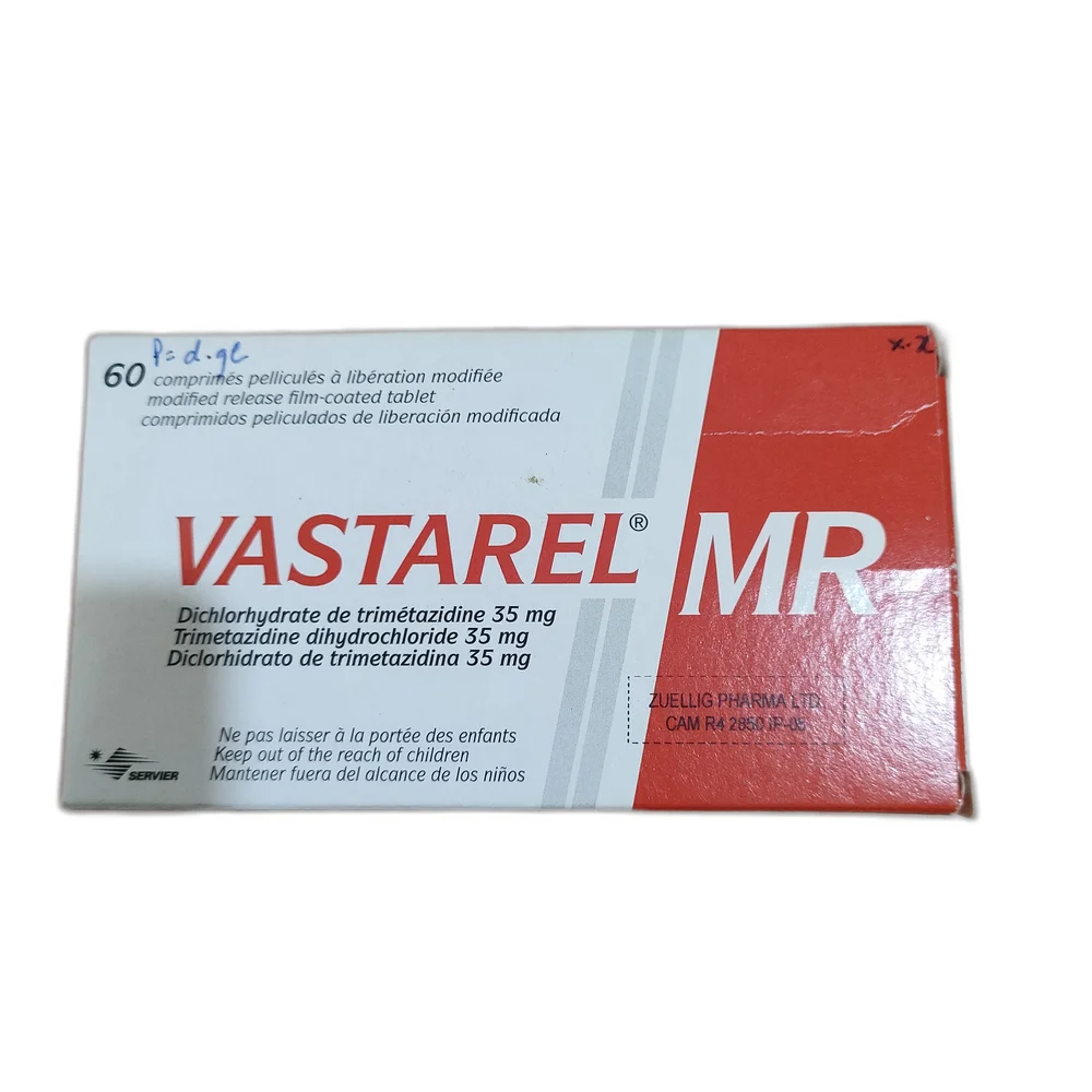 Vastarel MR — available at pharmacies in Cambodia on PharmKulen