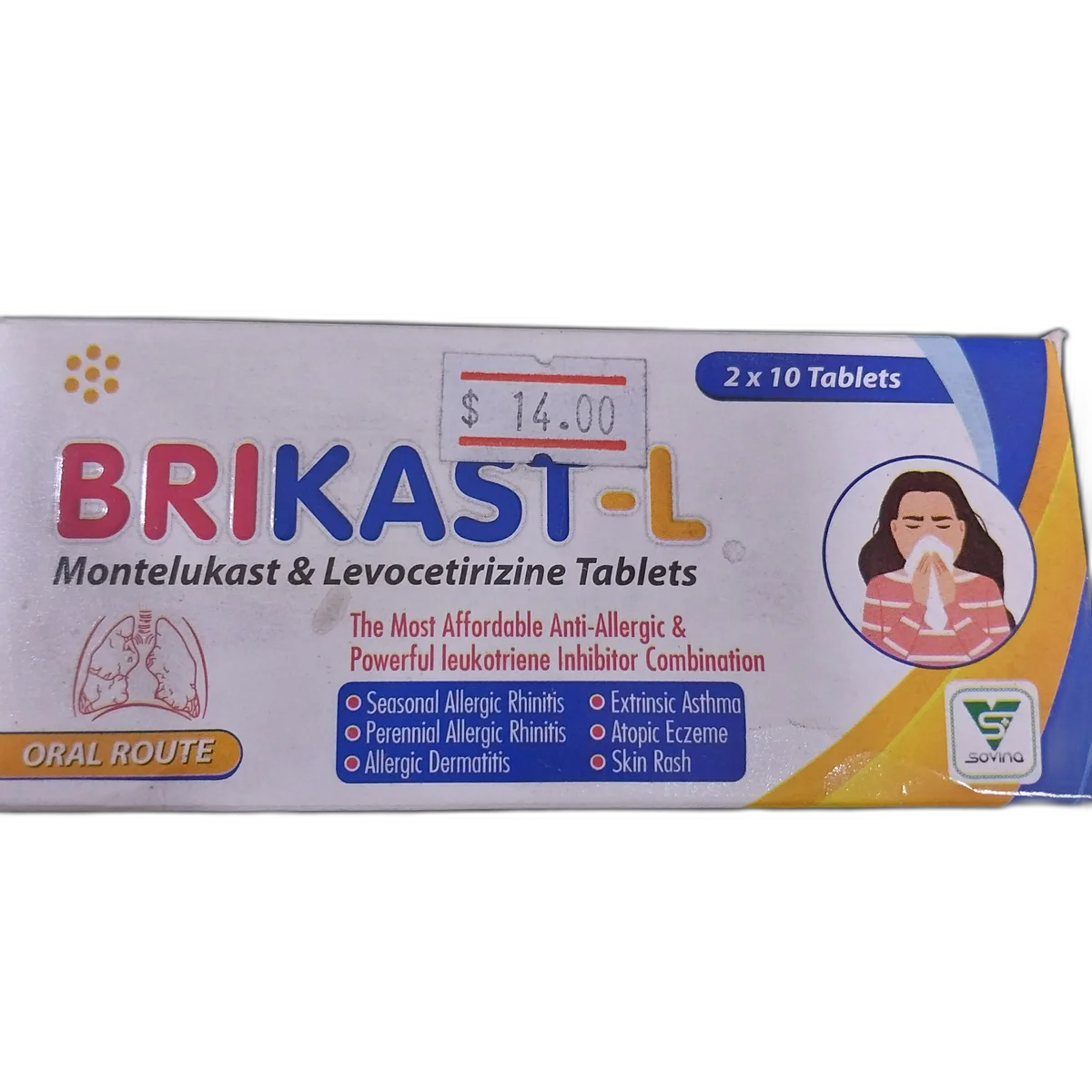Brikast-L — available at pharmacies in Cambodia on PharmKulen
