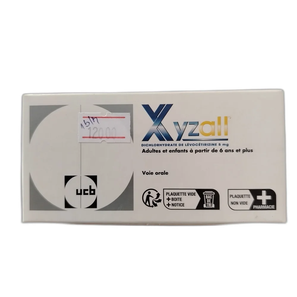 Xyzall 5 — available at pharmacies in Cambodia on PharmKulen