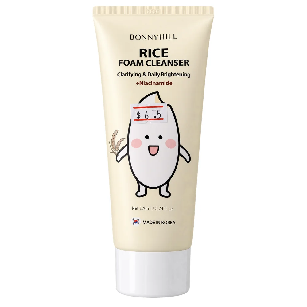 Bonnyhill Rice Foam Cleanser — available at pharmacies in Cambodia on PharmKulen