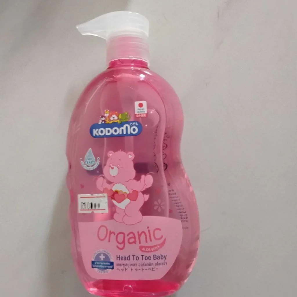Kodomo Organic Head To Toe Baby Wash – Aloe Vera — available at pharmacies in Cambodia on PharmKulen