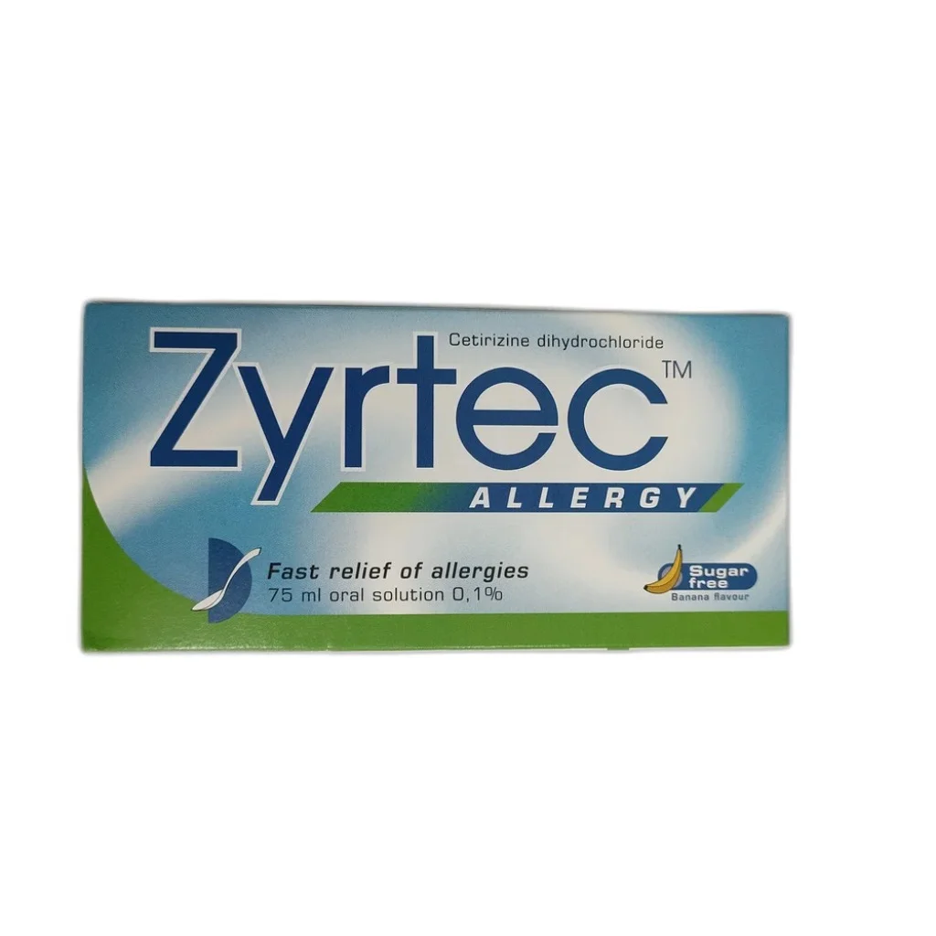 Zyrtec Allergy — available at pharmacies in Cambodia on PharmKulen