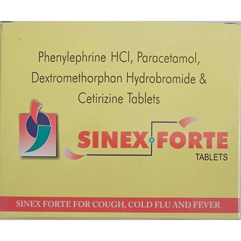 Sinex Forte — available at pharmacies in Cambodia on PharmKulen