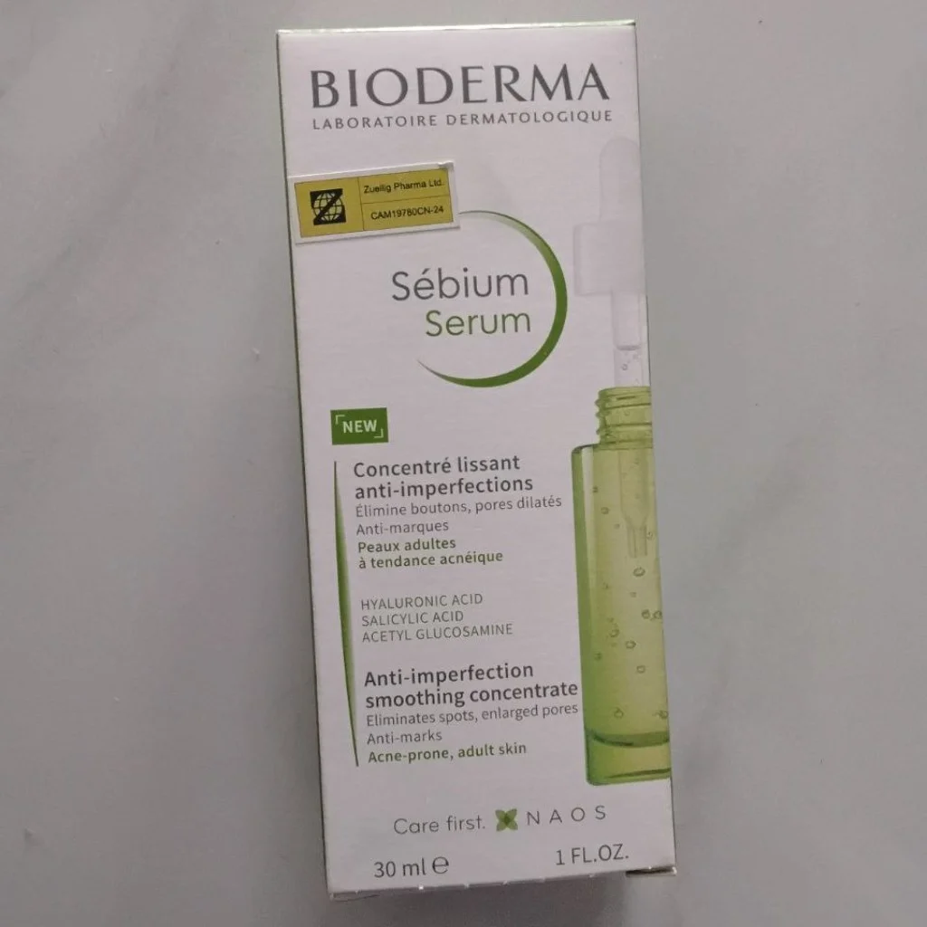 Bioderma Sébium Serum — available at pharmacies in Cambodia on PharmKulen