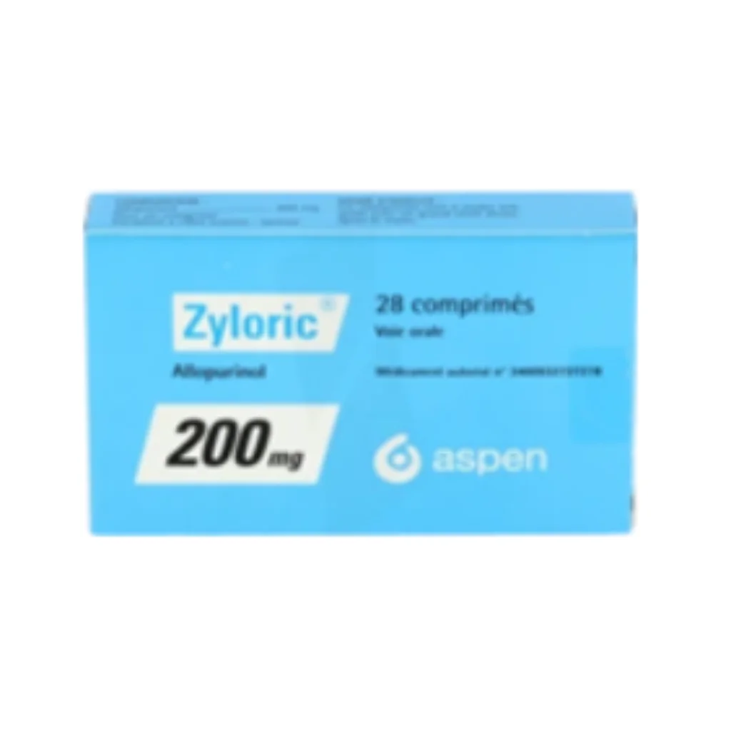 Zyloric 200mg (Allopurinol) — available at pharmacies in Cambodia on PharmKulen