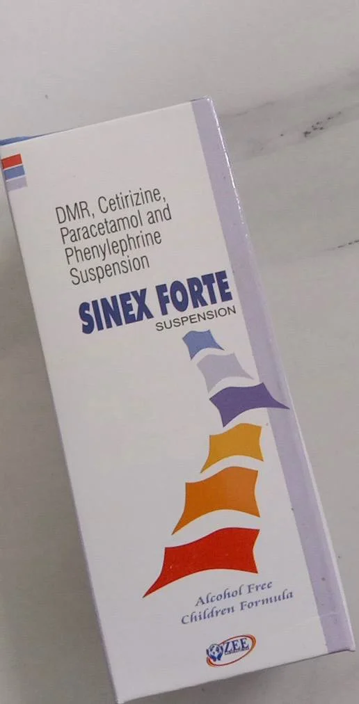 Sinex Forte Suspension — available at pharmacies in Cambodia on PharmKulen