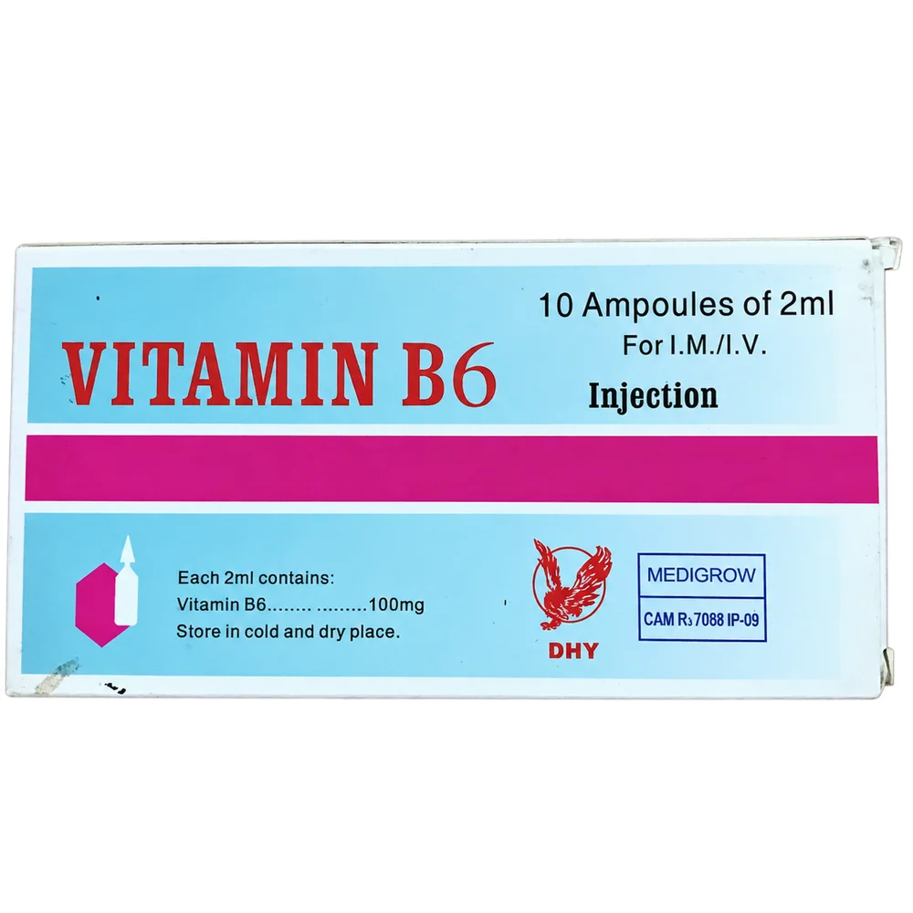 Vitamin B6 (Ningbo DHY) — available at pharmacies in Cambodia on PharmKulen