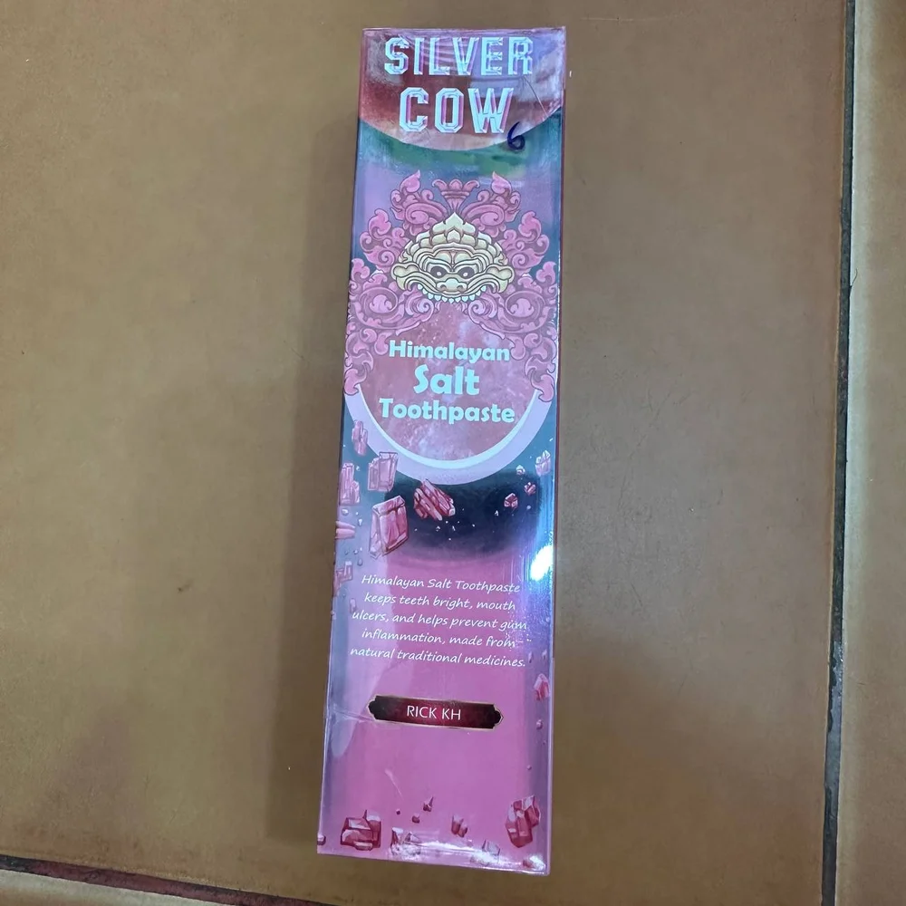 Silver Cow Himalayan Salt — available at pharmacies in Cambodia on PharmKulen