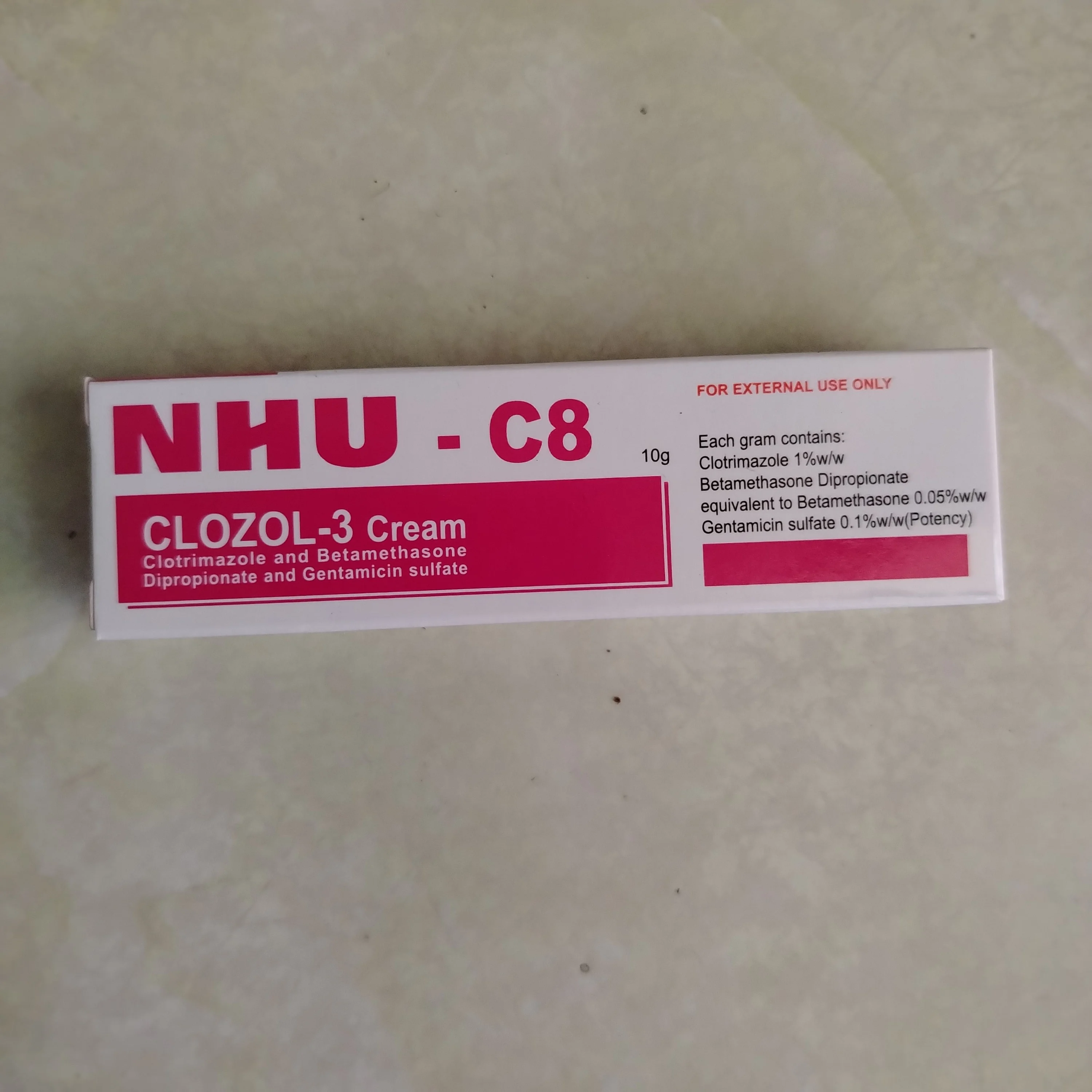Clozol-3 Cream — available at pharmacies in Cambodia on PharmKulen